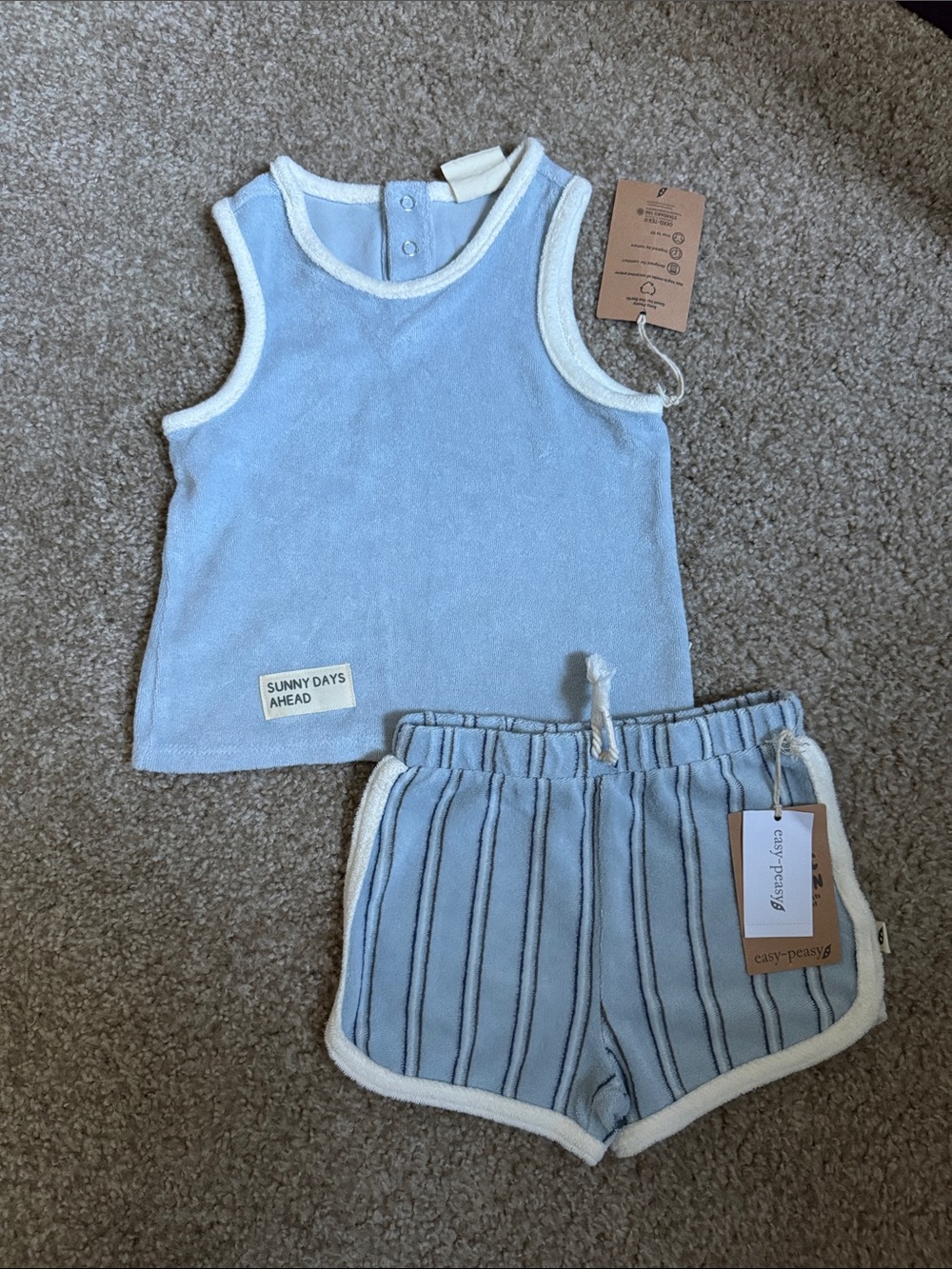 Easy Peasy Terry Set